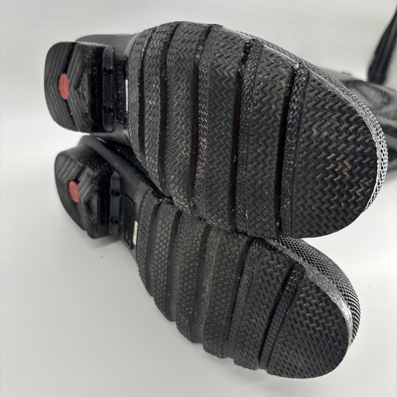 HUNTER Wellies Rainboots Original Tall Glitter Starcloud Women's Size 9 Black - Picture 12 of 15